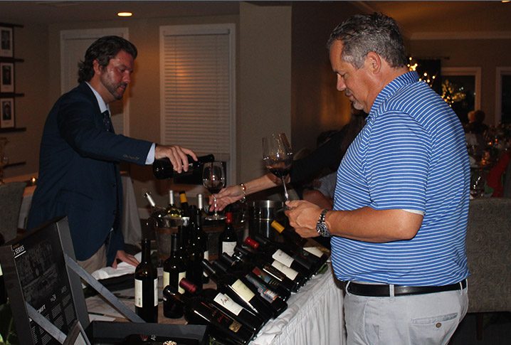 The Old Club Events Wine Dinner